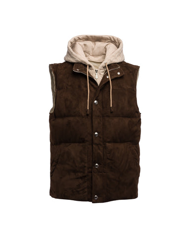 Daunengilet, Schafleder