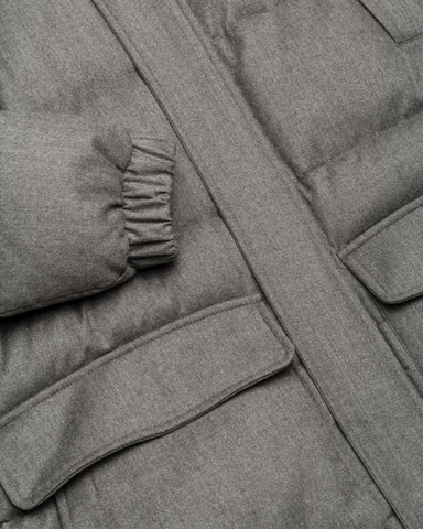 Daunenparka, Kaschmirmischung