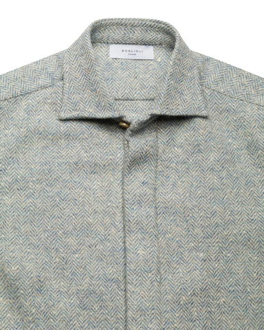 Overshirt, Wolle