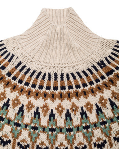 Turtleneck Pullover, Wollmischung