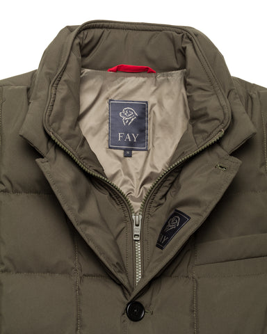 Langjacke, Daune