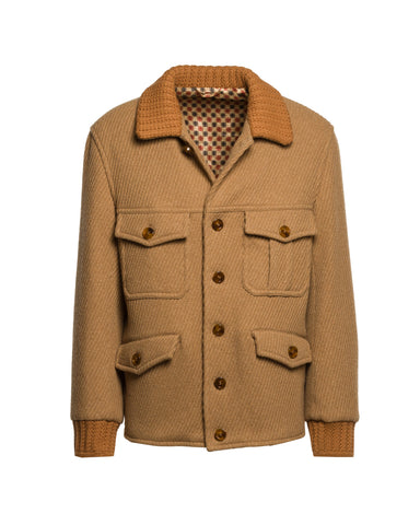 Outdoorjacke, Wollmischung