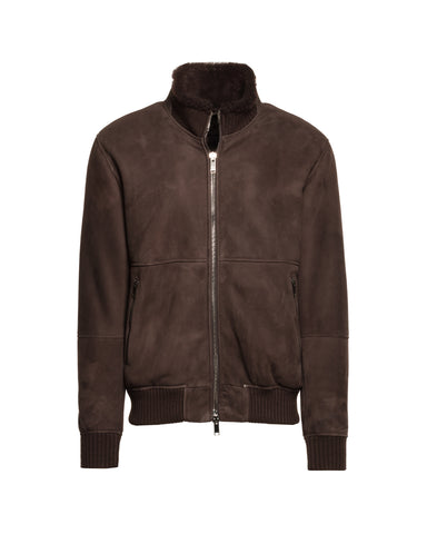 Lederjacke, Shearling