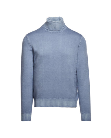 Rollkragenpullover, Wolle