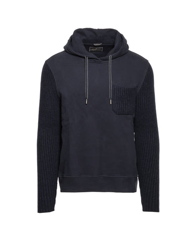 Kapuzensweater, Materialmix