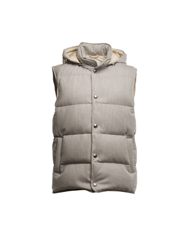 Daunengilet, Wolle