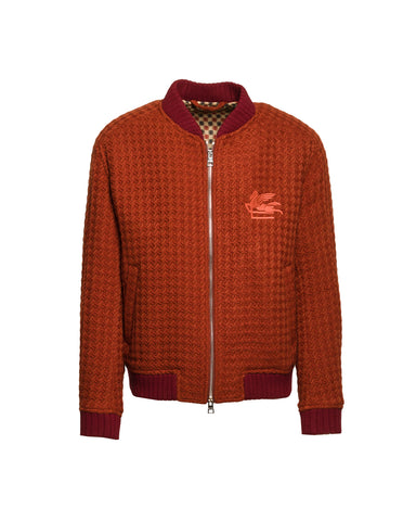 Bomberjacke, Strick