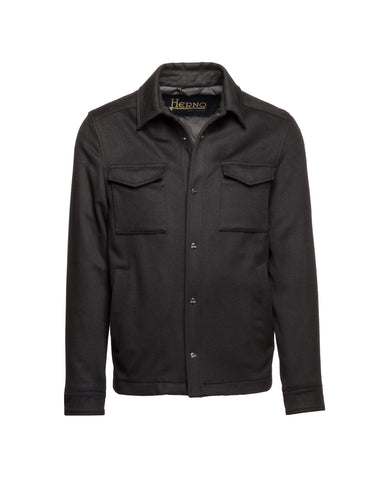 Shirt Jacket, Wolle Kaschmir