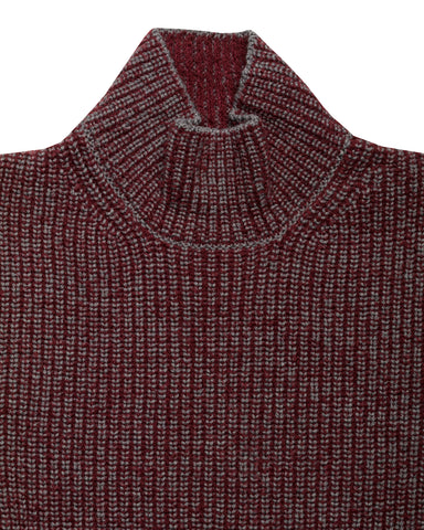 Turtleneck Pullover, Wollmischung