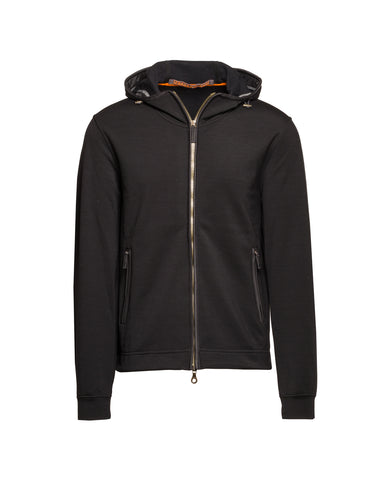 Kapuzenweste, POWER WOOL STRETCH