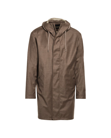 Parka, Wolle, Seide
