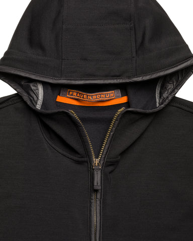 Kapuzenweste, POWER WOOL STRETCH