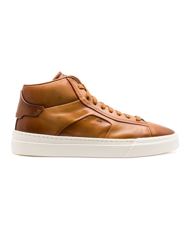 High-Top Sneakers, Leder