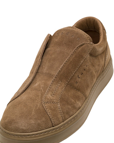 Slip-On-Schuh, Veloursleder