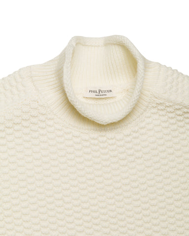 Rollkragenpullover, Wolle