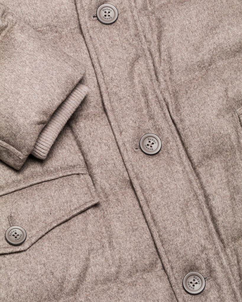 Langjacke, Daune