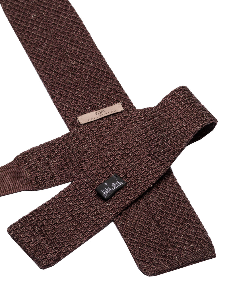 Strickkrawatte, Materialmix