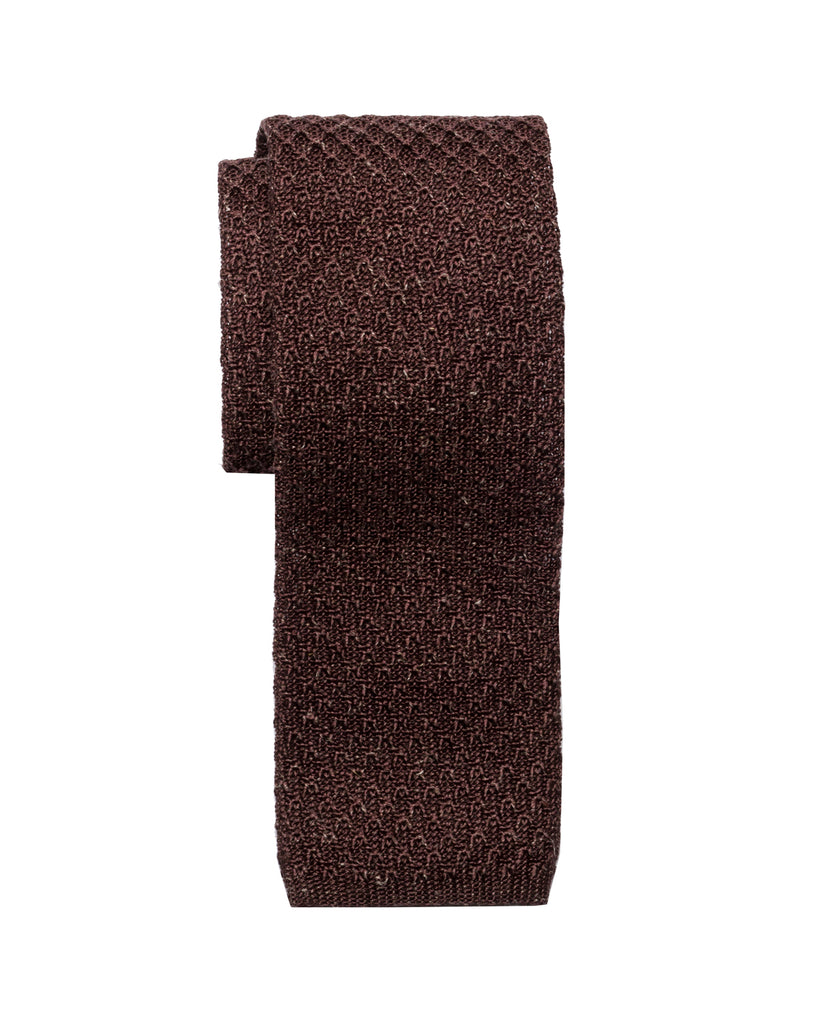 Strickkrawatte, Materialmix