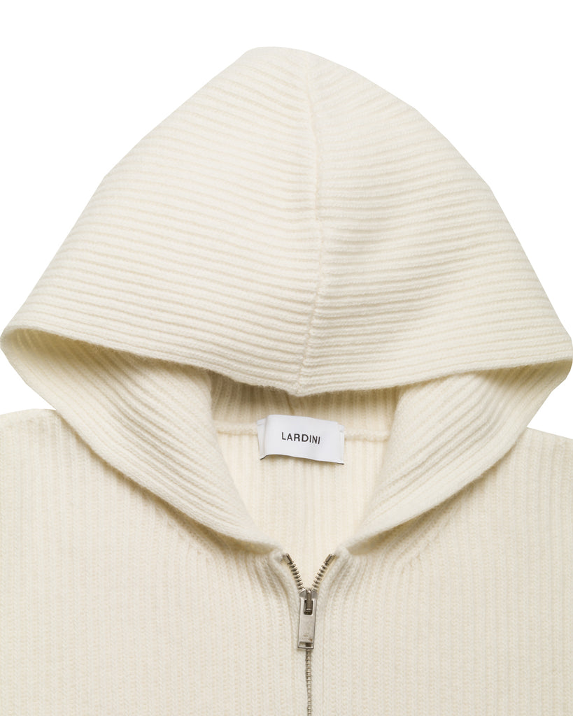 Kapuzenjacke, Strick