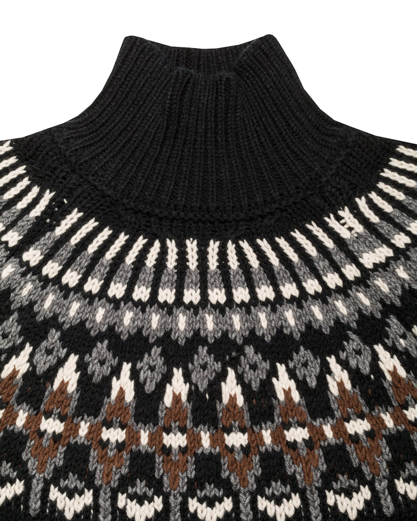 Turtleneck Pullover, Wollmischung