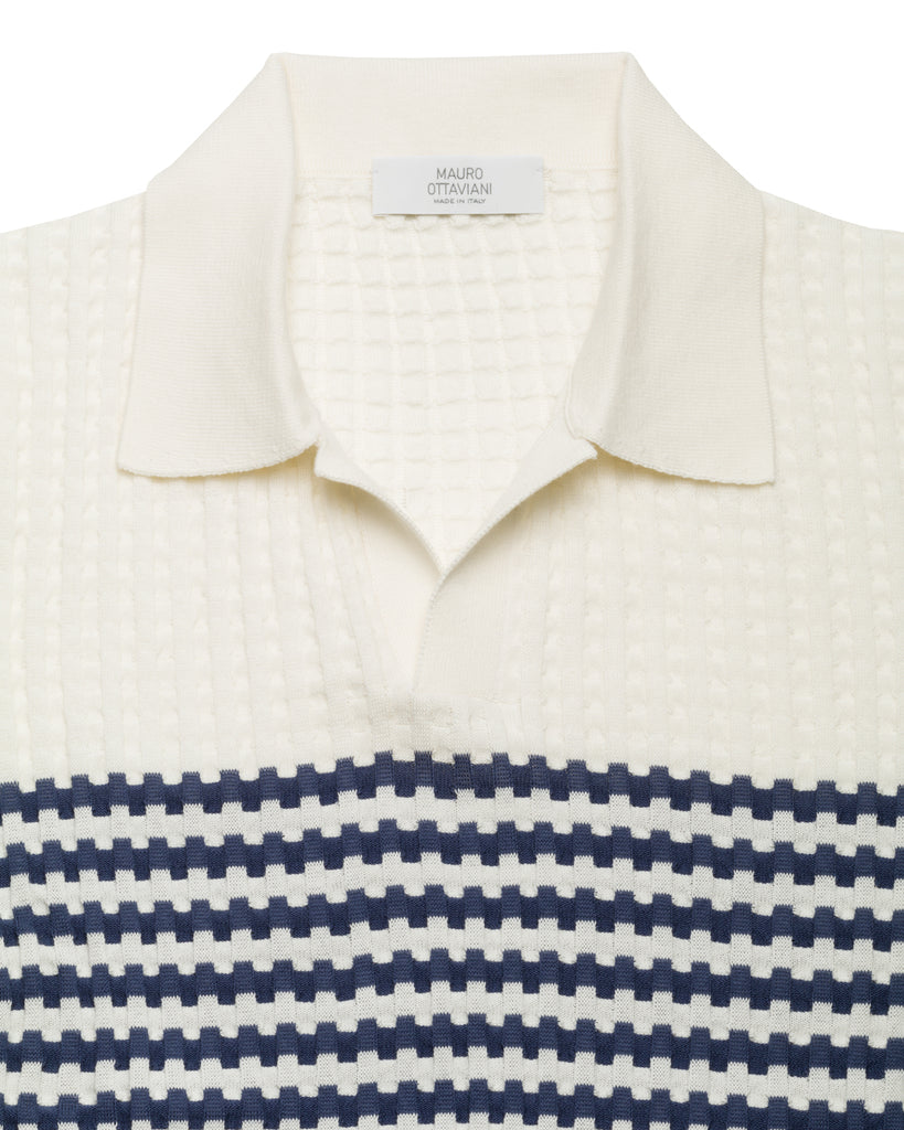 Polo Shirt, Baumwollstrick