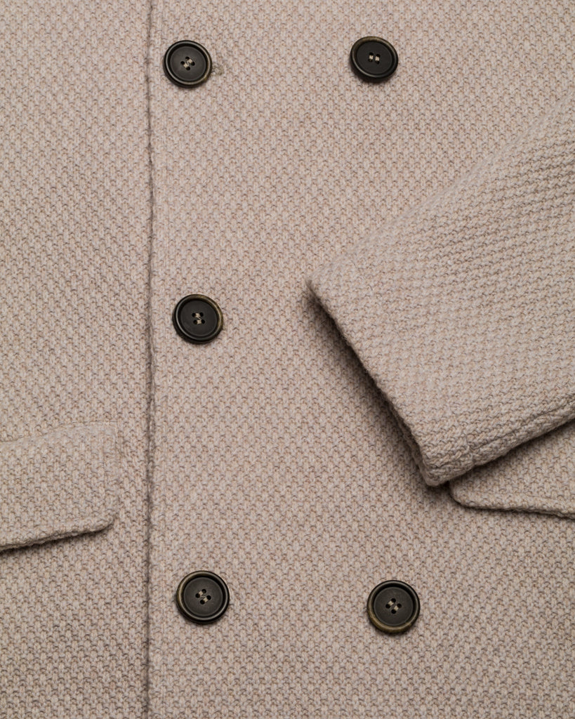 Strickmantel, Pelzfutter