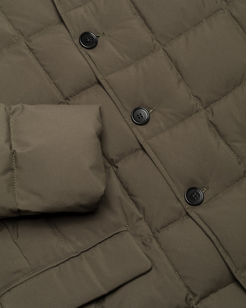 Langjacke, Daune