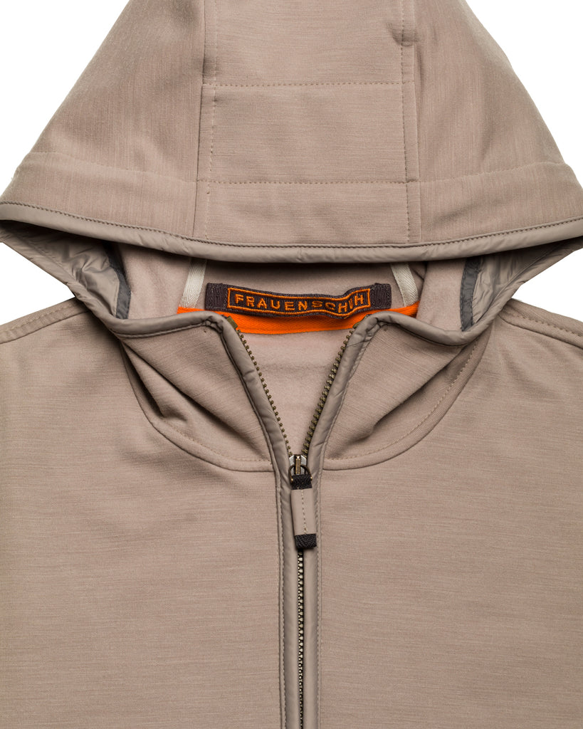 Kapuzenweste, POWER WOOL STRETCH