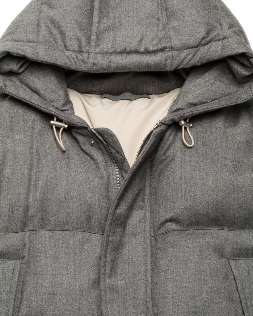 Daunenparka, Kaschmirmischung