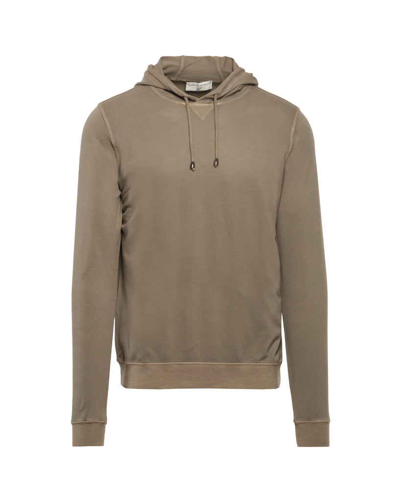 Kapuzensweater, Baumwollstrick