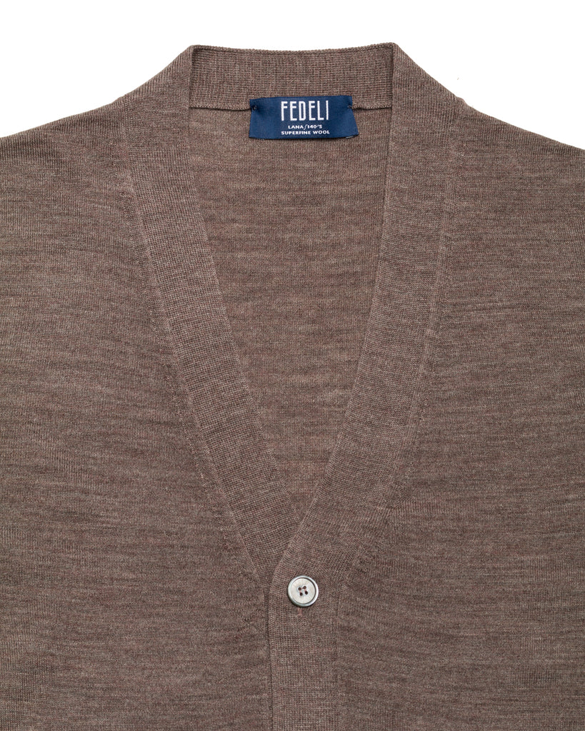 Cardigan, Wolle Superfine