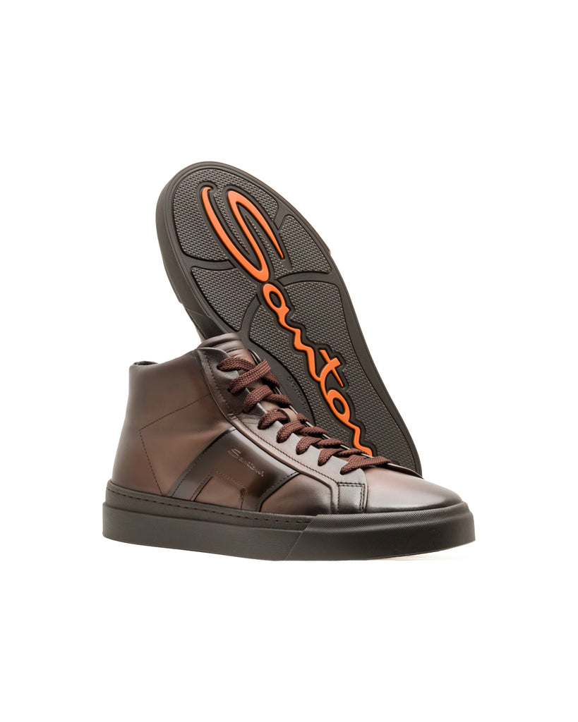 Hi-Top Sneakers, Leder
