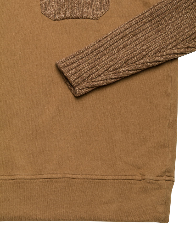Kapuzensweater, Materialmix