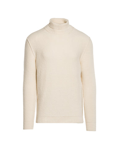 Rollkragenpullover, Baumwollmischung