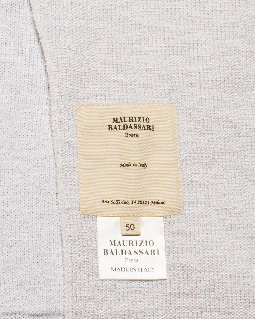 Stricksakko, Baumwollmelange