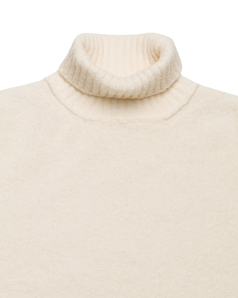 Rollkragenpullover, Baumwollmischung