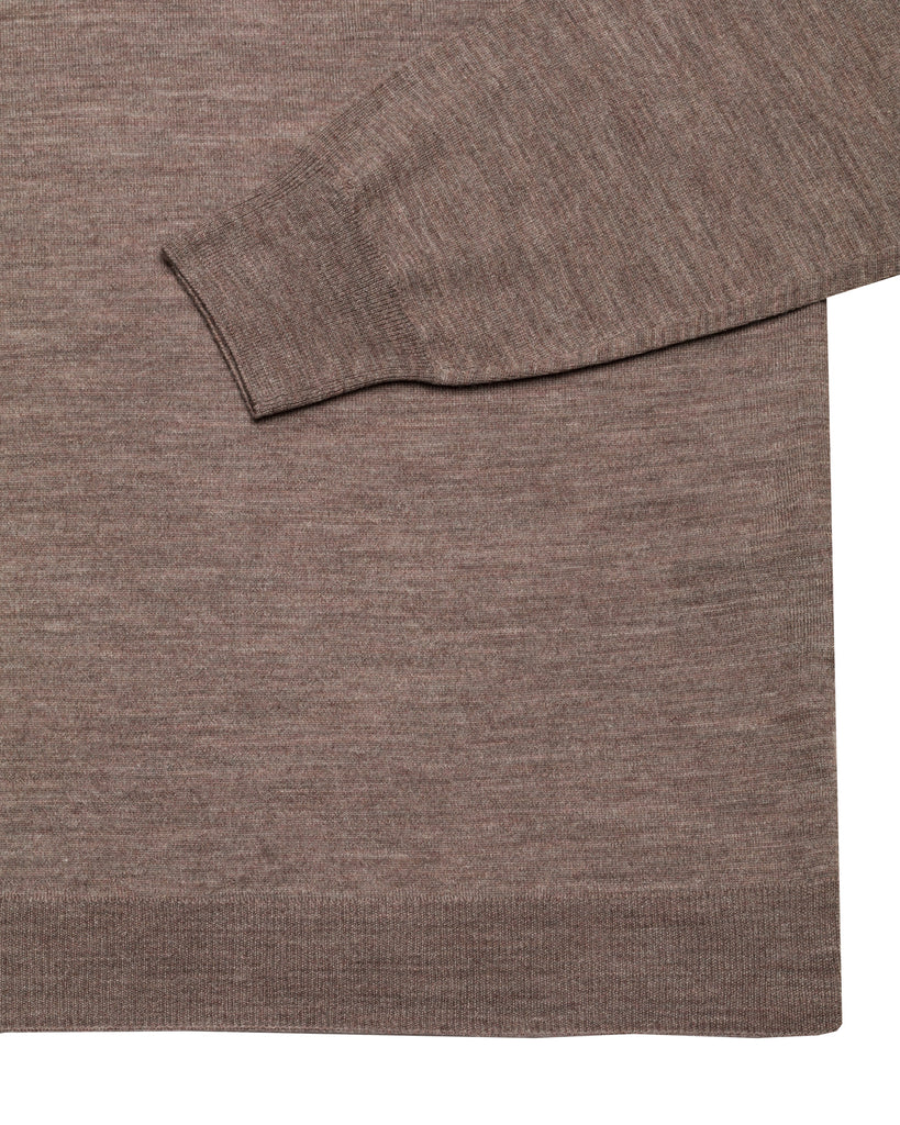 V-Pullover, Wolle Superfine