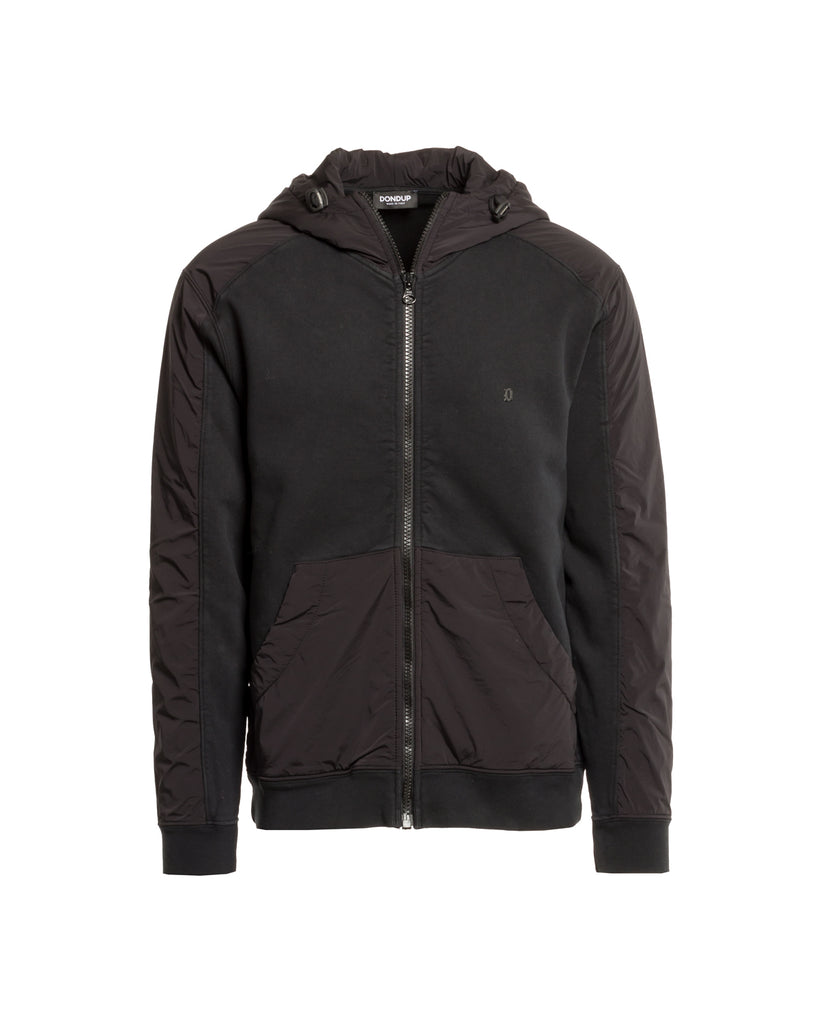 Kapuzenjacke, Materialmix