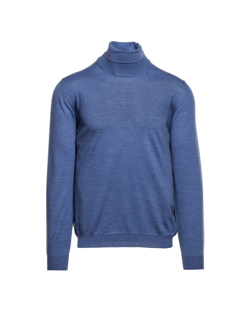 Rollkragenpullover, Wolle Superfine