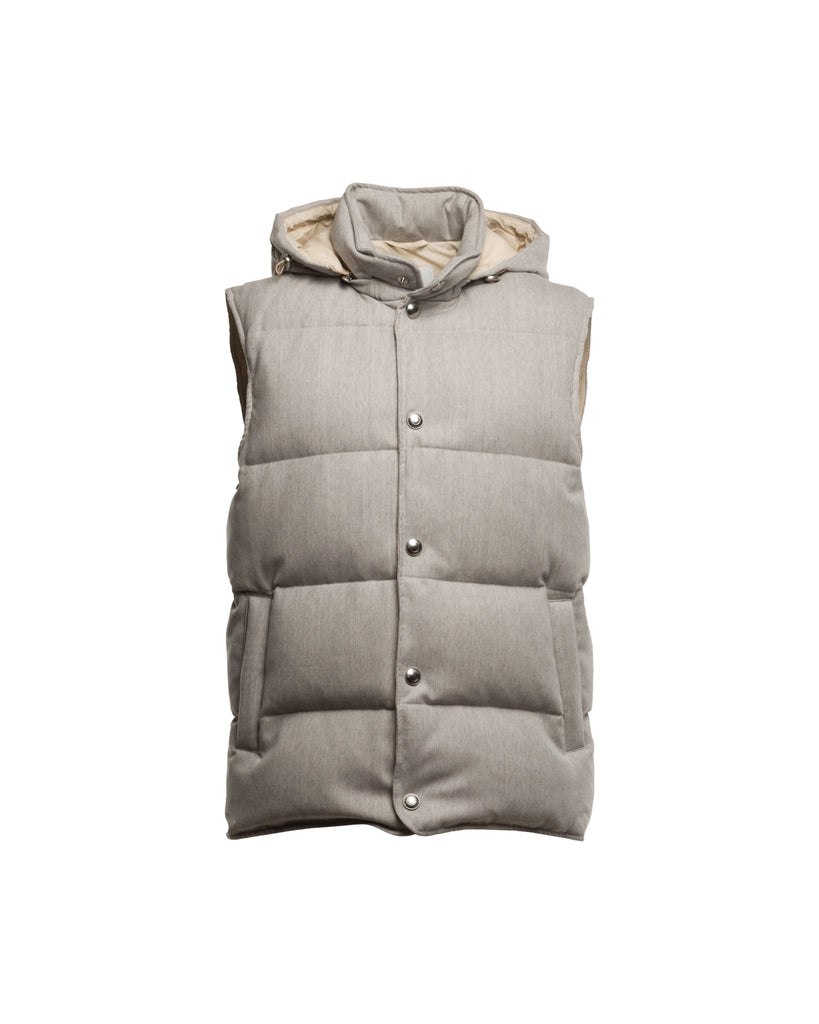 Daunengilet, Wolle