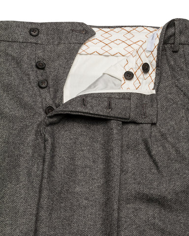 Legere Hose, Wollmischung
