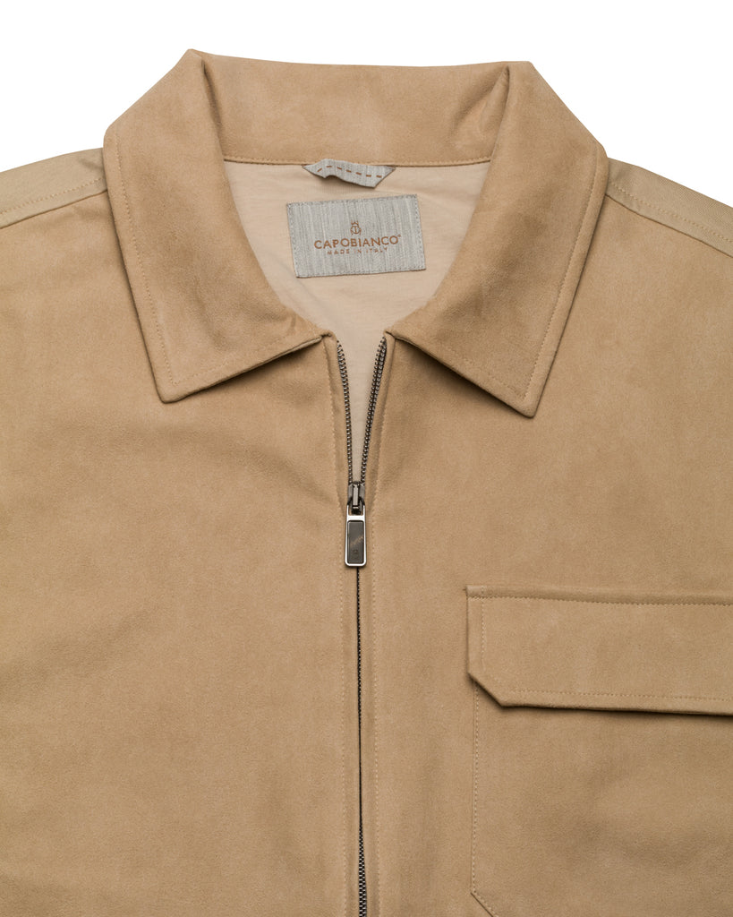 Blouson, Materialmix