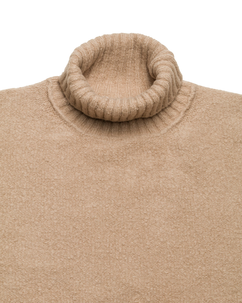 Rollkragenpullover, Baumwollmischung