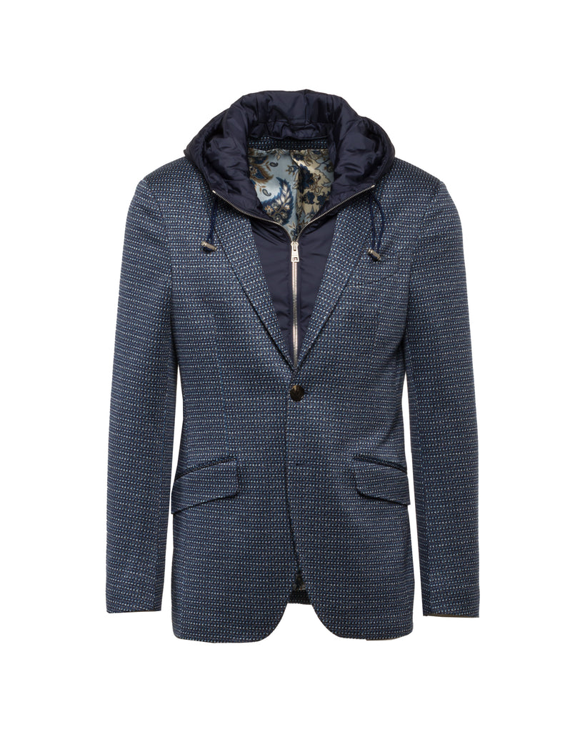 Hybrid-Sakko, Baumwollmischung