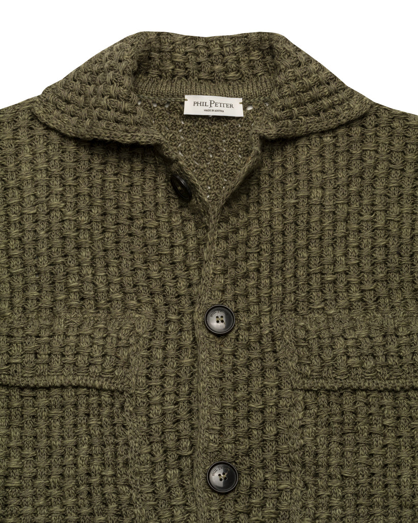 Overshirt, Baumwolle, Leinen
