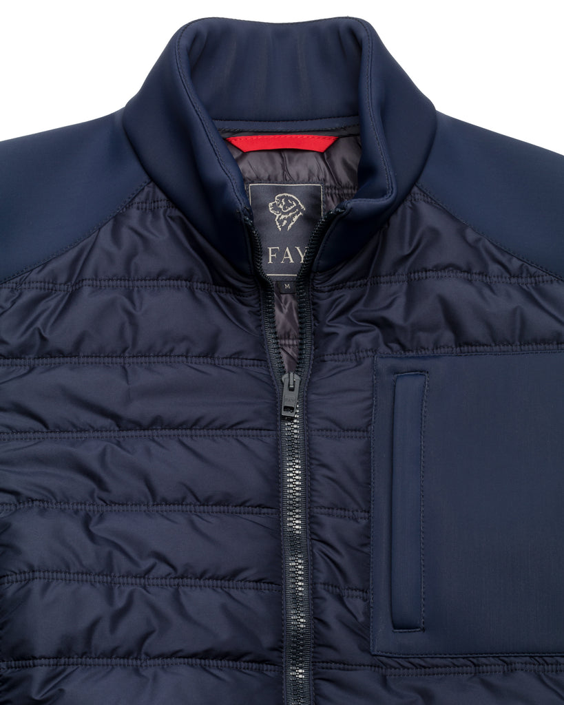 Blouson, Materialmix