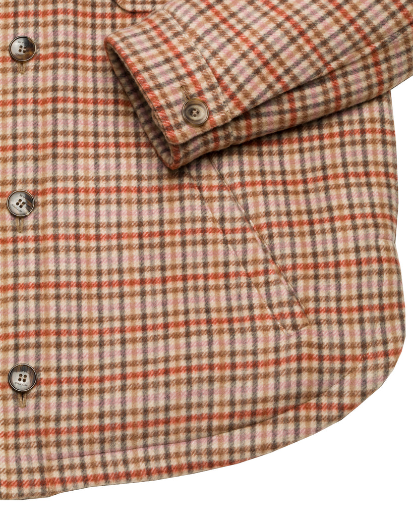 Outdoor Shirt Jacket, Wolle Kaschmir