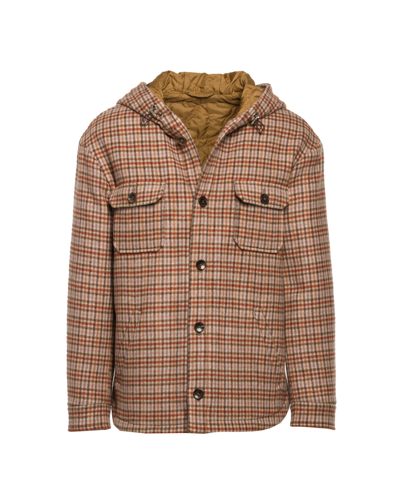 Outdoor Shirt Jacket, Wolle Kaschmir