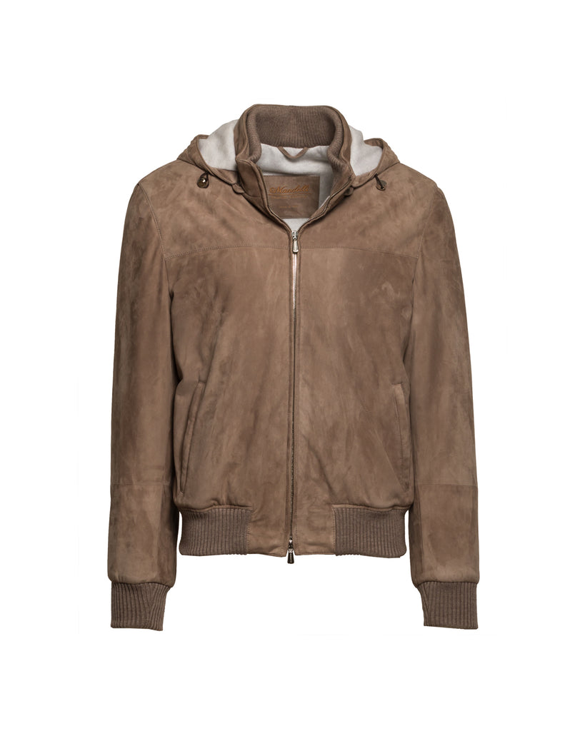 Blouson, Ziegenleder