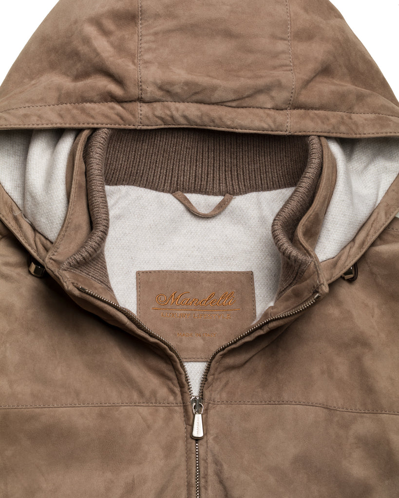Blouson, Ziegenleder